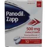 Smerter & Feber Håndkøbsmedicin Panodil Zapp 500mg 10 stk Tablet