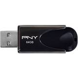 64 GB - MultiMediaCard (MMC) - USB 2.0 USB Stik PNY Attache 4 64GB USB 2.0
