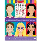 Kreativitet & Hobby Melissa & Doug Make A Face Sticker Pad