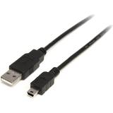 Skærmet - USB-kabel Kabler StarTech USB A - USB Mini-B 2.0 2m