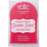 Cocoa Brown Hudpleje Cocoa Brown Deluxe Double-Sided Pink Velvet Tanning Mitt
