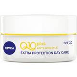 Dagcremer - Enzymer Ansigtscremer Nivea Q10 Plus Anti Wrinkle Extra Protection Day Cream SPF30 50ml