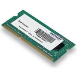 Patriot SO-DIMM DDR3 RAM Patriot Signature Line SO-DIMM DDR3 1600MHz 4GB (PSD34G160081S)