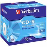 Verbatim CD Optisk lagring Verbatim CD-R Extra Protection 800MB 40x Jewelcase 10-Pack