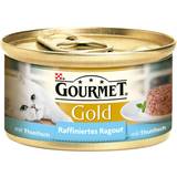 Tunfisk Kæledyr Gourmet Gold Raffineret Ragout - Mix III: 4 varianter 1.02kg