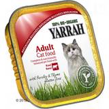 Yarrah Kæledyr Yarrah ko bidder i sovs - Kylling & Okse med persille og timian 0.6kg