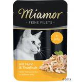 Miamor Kæledyr Miamor Fine Fileter i Gelé - Kylling & tun 0.6kg