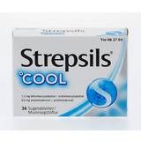 Forkølelse Håndkøbsmedicin Strepsils Cool 1.2mg 36 stk Sugetablet