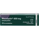 Brusetablet - Forkølelse - Hoste Håndkøbsmedicin Mucolysin 600mg 20 stk Brusetablet