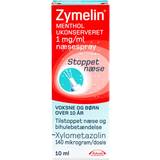 Næsespray Håndkøbsmedicin Zymelin Menthol 1mg/ml 10ml Næsespray