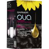 Garnier Sorte Hårfarver & Farvebehandlinger Garnier Olia Permanent Hair Colour #1.0 Deep Black