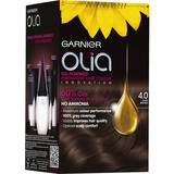 Garnier Udglattende Hårfarver & Farvebehandlinger Garnier Olia Permanent Hair Colour #4.0 Dark Brown