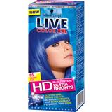 Blå Hårfarver & Farvebehandlinger Schwarzkopf Live Color Ultra Brights #95 Elect Blue
