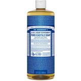 Dr. Bronners Hygiejneartikler Dr. Bronners Pure-Castile Liquid Soap Peppermint 473ml