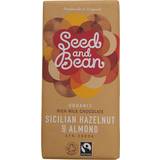 Vegetabilske Slik & Kager Seed and Bean Sicilian Hazelnut & Almond Milk Chocolate 85g
