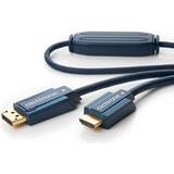 ClickTronic High Speed (4K) Kabler ClickTronic Casual HDMI High Speed - DisplayPort 10m