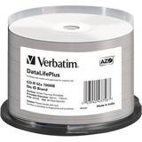 Optisk lagring Verbatim CD-R No ID Brand 700MB 52x Spindle 50-Pack Wide Thermal