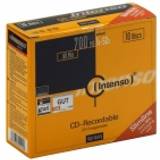 Optisk lagring Intenso CD-R 700MB 52x Slimcase 10-Pack