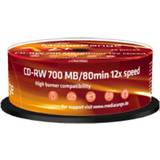 MediaRange Optisk lagring MediaRange CD-RW 700MB 12x Spindle 25-Pack