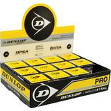 To gule prikker Squashbolde Dunlop Pro XX 12-pack