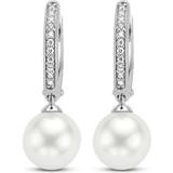 Ti Sento Collection Earrings - Silver/White/Pearl