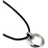 Astrid & Agnes Carro Short Necklace - Silver/Black/Transparent