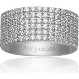 Sif Jakobs Corte Cinque Ring - Silver/Transparent