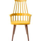 Kartell Comback with wooden legs Stol