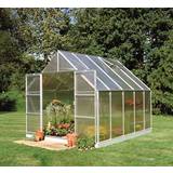 Halls Greenhouses Magnum 108 8.3m² 6mm Aluminium Polycarbonat