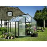 Halls Greenhouses Popular 106 6.2m² Aluminium Polycarbonat