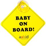 Gul Øvrige beskyttelsesanordninger & Tilbehør Axkid Baby On Board