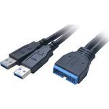 Akasa USB-kabel Kabler Akasa USB A - USB A 3.0 3m
