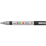 Sølv Marker penne Uni Posca PC-3M Fine Bullet Silver 1.5mm