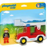 Playmobil brandbil Playmobil 1.2.3 Ladder Unit Fire Truck 6967