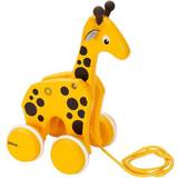 Giraffer - Trælegetøj Babylegetøj BRIO Pull Along Giraffe 30200