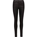 8 - Sort Jeans Vila Commit Rw New Coated-Noos - Black
