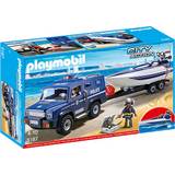 Playmobil Udrykningskøretøj Playmobil Polizei Action mit Truck und Speedb 5187