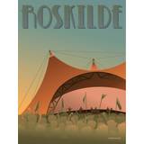 Vissevasse Roskilde Festival Plakat 15x21cm