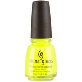 China Glaze Neglelakker & Removers China Glaze Nail Lacquer Yellow Polka Dot Bikini 14ml