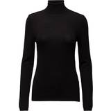 Ichi Mafa Rn Knitted Sweater - Black