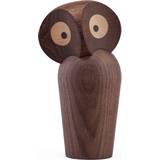 Træ Brugskunst Architectmade Owl Dekorationsfigur 17cm