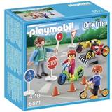 Legesæt Playmobil Children With Crossing Guard 5571