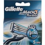 Gillette barberblade mach3 turbo Gillette Mach3 Turbo 5-pack