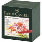 Faber-Castell PITT Artist Pen Pensel Atelier Kasse med 60 167150