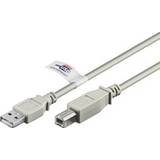 Wentronic Skærmet - USB-kabel Kabler Wentronic USB A-USB B 2.0 2m