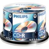 Philips Optisk lagring Philips CD-R 700MB 52x Spindle 50-Pack