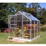 Halls Greenhouses Popular 66 3.8m² Aluminium Polycarbonat