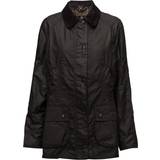 34 - Dame Overtøj Barbour Classic Beadnell Wax Jacket - Olive