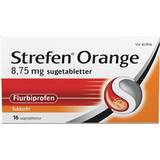 Forkølelse - Ondt i halsen Håndkøbsmedicin Strefen Orange 8.75mg 16 stk Sugetablet
