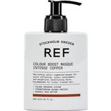 REF Farvebevarende Hårfarver & Farvebehandlinger REF Colour Boost Masque Intense Copper 200ml